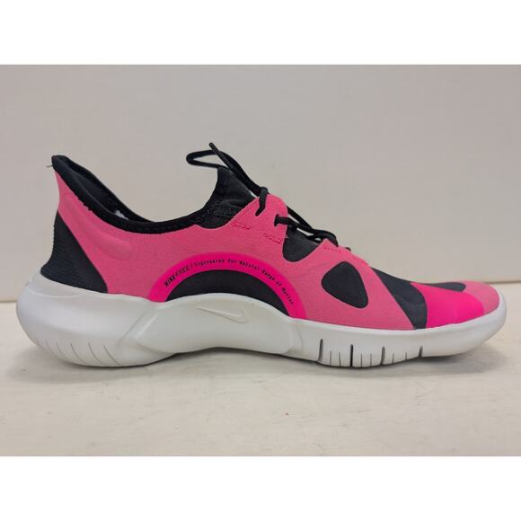 Nike Free RN 5.0 2019 Shoes Mens Size 11 Pink Black White Running AQ1289-601 - Picture 4 of 9